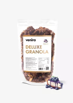 obrázek VENIRA deluxe granola, borůvkový cheesecake, 350 g