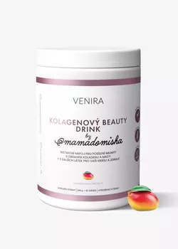 obrázek VENIRA kolagenový beauty drink by @mamadomisha, mango, 240 g