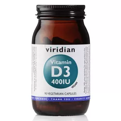 obrázek Viridian Vitamin D3 400IU 90 kapslí