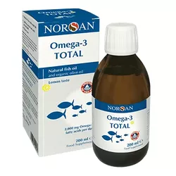 obrázek Norsan OMEGA-3 Total olej - 200ml Příchuť: Přírodní