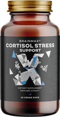 obrázek BrainMax Cortisol Stress Support, komplex pro duševní rovnováhu