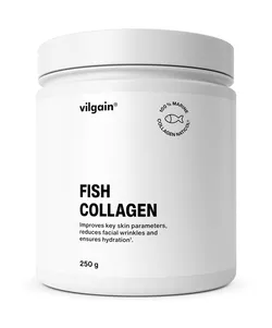 obrázek Vilgain Hydrolyzovaný rybí kolagen – bez příchutě 250 g