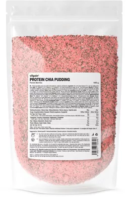 obrázek Vilgain Protein Chia Pudding Mix – lesní ovoce 480 g