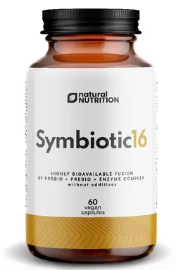 obrázek Symbiotic 16 - Probio + Prebio + Enzymy 60 caps