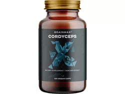 obrázek BrainMax Cordyceps extrakt 500 mg, 100 rostlinných kapslí