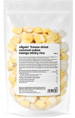 Vilgain Coconut Cubes – mango s lepkavou rýží 100 g